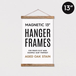 13" MAGNETIC Poster Hanger Frame