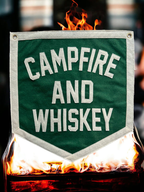Campfire and Whiskey Banner