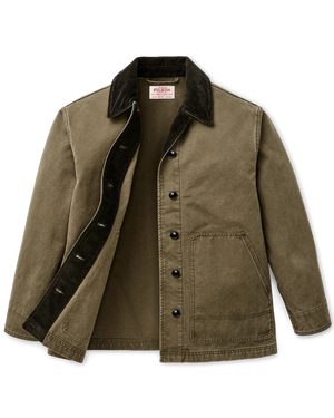 Women's Canvas Barn Coat - Marsh Olive