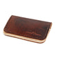 No. 215 - Card Wallet Glazed Tan