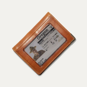 Tradesman Slim Wallet - Cognac