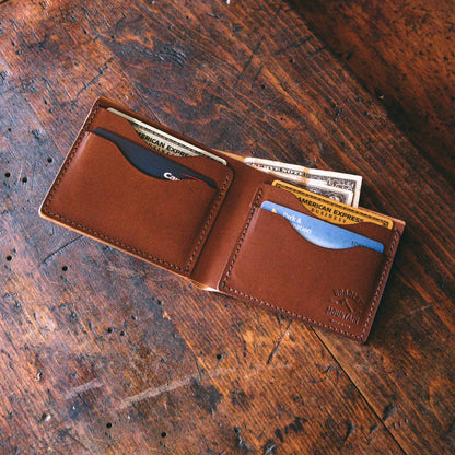 Adventure Billfold Wallet - Brown