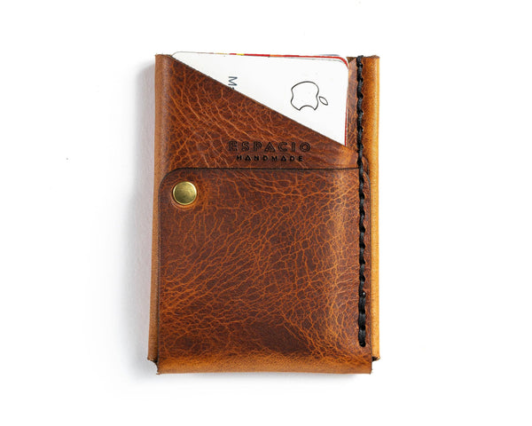 Big Spender Leather Wallet – Pecan – Slim Card Holder