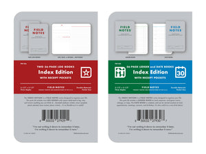 Index: Index: Ledger & Date Book 2-Pack