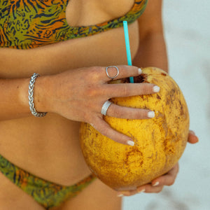 Ocean Ave Ring: Silver / 8