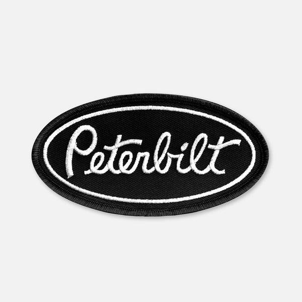PETERBILT PATCH: Black