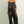Stripe Pocket Utility Sweatpants- Black