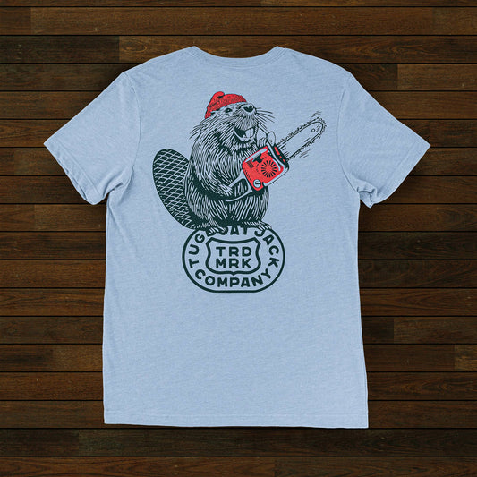 Chainsaw Beaver Short Sleeve T Shirt