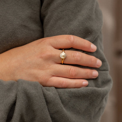 Sunburst Ring: Gold / 8