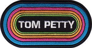Patch - Tom Petty 1980s Rainbow Pill Logo - Rock Music Band