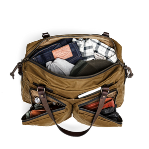 48 Hour Tin Cloth Duffle Bag - Dark Tan