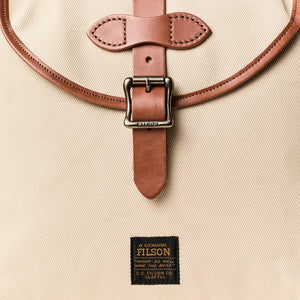 Rugged Twill Drawstring Backpack - Feather