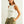 Ribbed Buttoned-Up Side Detail Tank - Cream