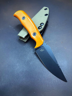 Dirigo Fixed Blade Knife - Orange