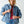 Boxy Denim Trucker Jacket: Medium Wash