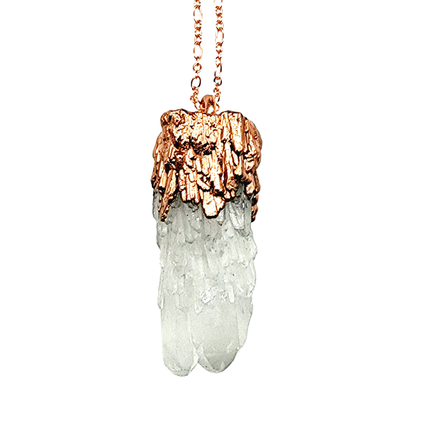 Quartz Candelabrum Necklace