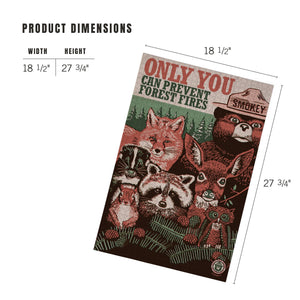 Only You Smokey Bear & Woodland Creatures Puzzle