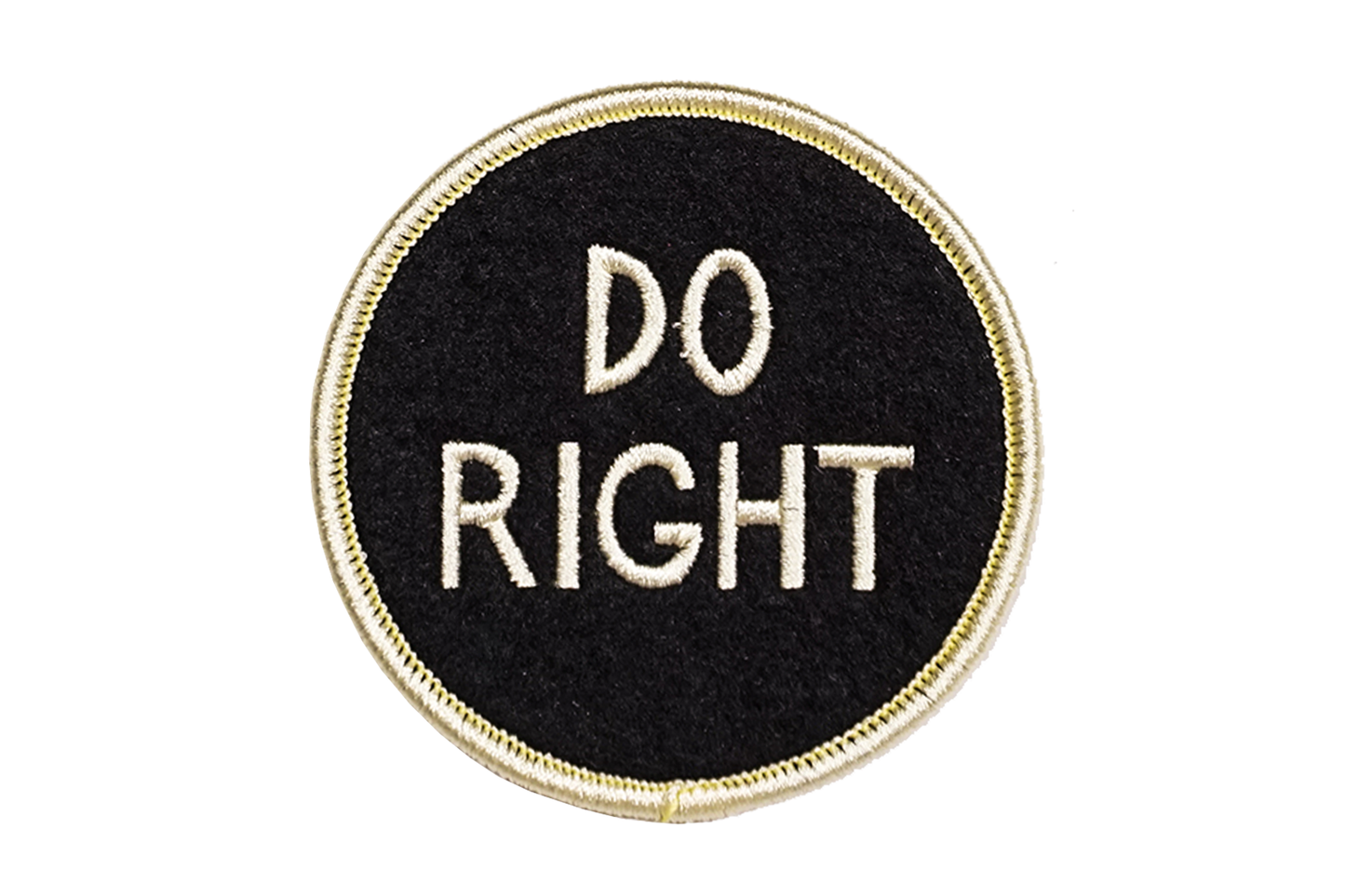 Do Right Embroidered Patch