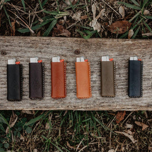 Leather Lighter Sleeve