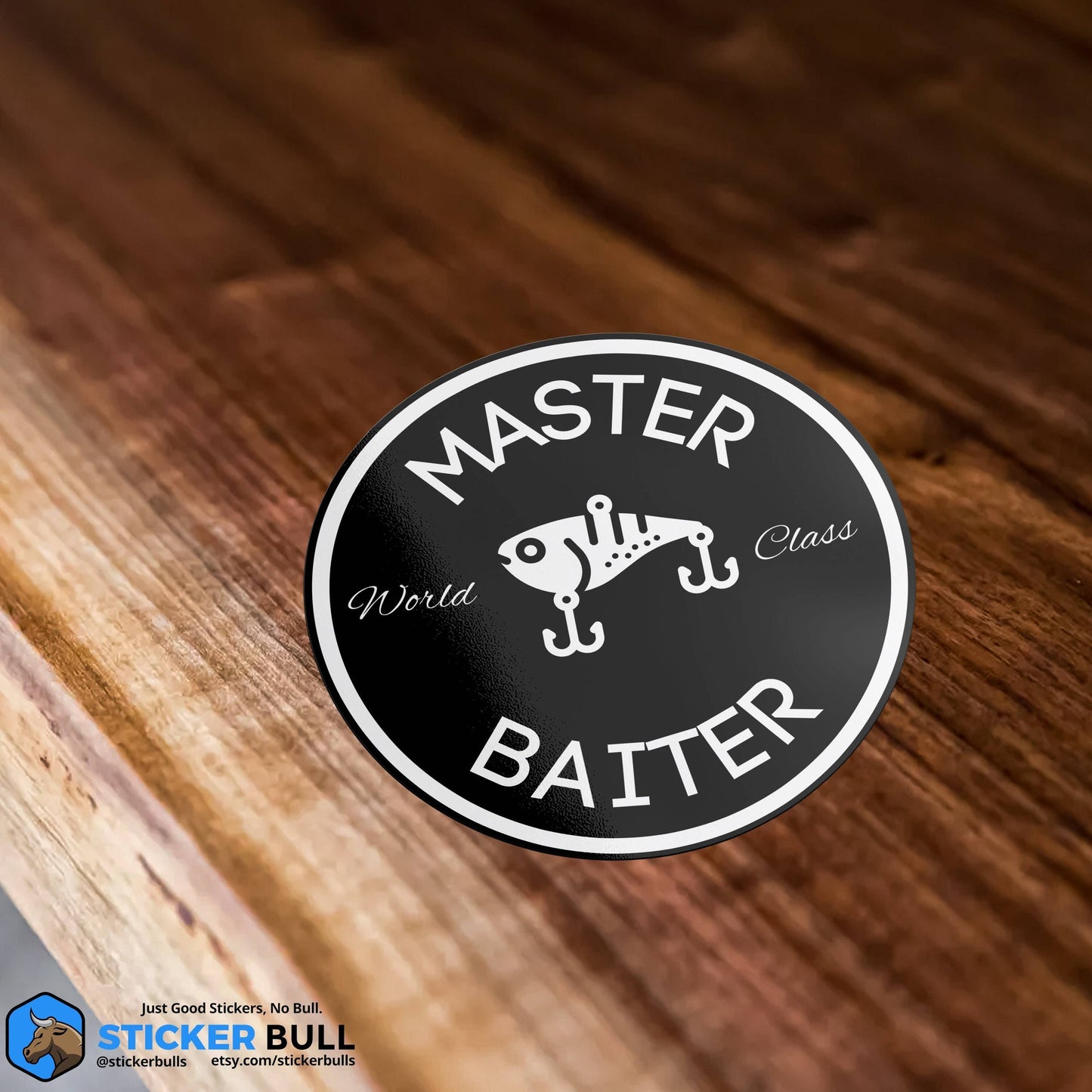 World Class Master Baiter Sticker