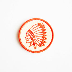 Cheif Embroidered Iron on Patch