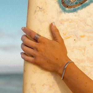 Electric Feels Ring: Silver / 7