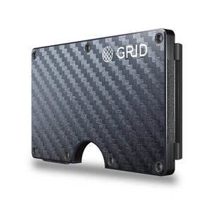 Grid Wallet - Carbon Fiber Clip