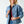 Boxy Denim Trucker Jacket: Medium Wash