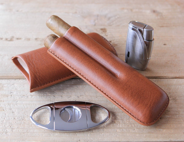 Klaro 2-Cigar Travel Case