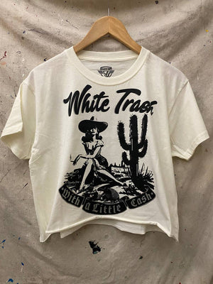 White Trash with a Little Cash Relaxed Crop Tee