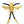 Gold Bumblebee Bolo Tie: Black