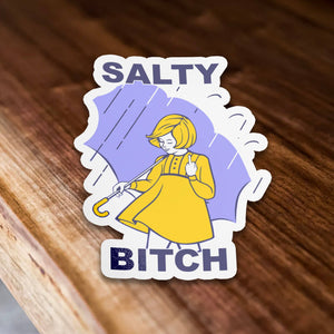 Salty Bitch Vinyl Sticker