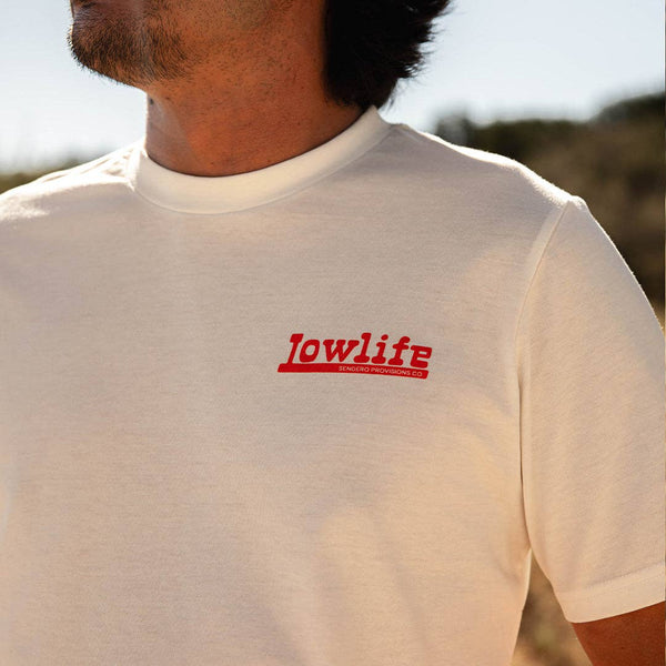 Lowlife T-Shirt: Vintage White