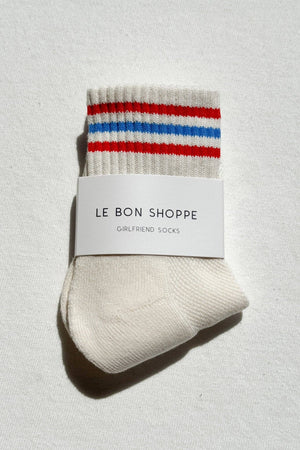 Girlfriend Socks : Egret