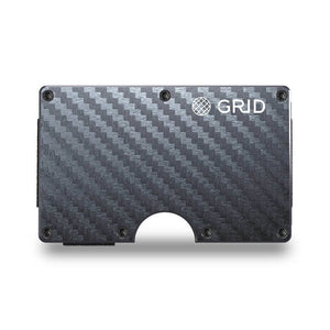 Grid Wallet - Carbon Fiber Clip