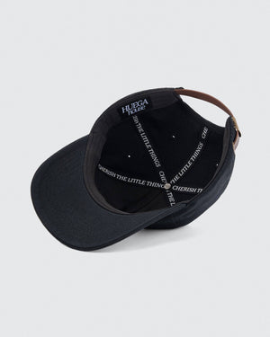 Letterman Hat: Black