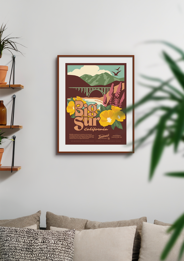 Big Sur - 12x16 Poster