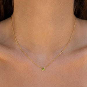 Star Stone Necklace: Opal