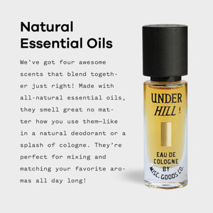 Underhill Eau de Cologne – Tobacco, Cedar & Ale (10ml)