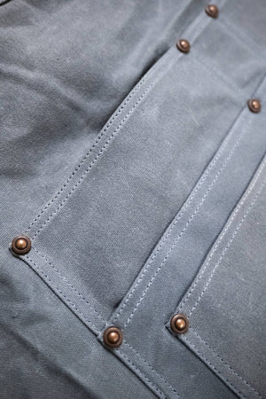 Canvas Shop Apron: Olive / O/S