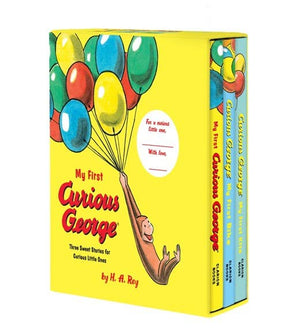 My First Curious George 3-Book Box Set: H. A. Rey