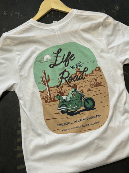 Life on the Road Tee - White