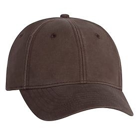 Sportsman Structured Wash Twill Cap- Brown