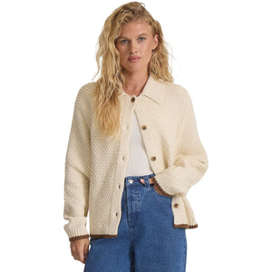 Open Roads Cardigan - Bone