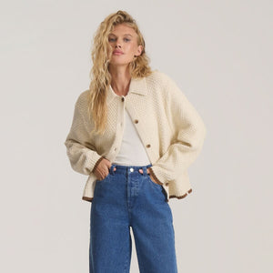 Open Roads Cardigan - Bone