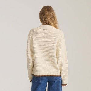 Open Roads Cardigan - Bone