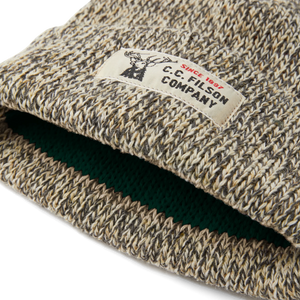 Lined Ragg Wool Beanie : Charcoal Heather