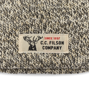 Lined Ragg Wool Beanie : Charcoal Heather