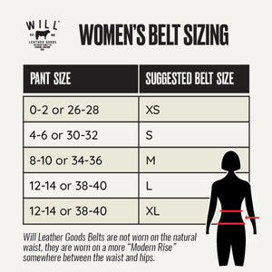 Leather Buckle Belt - Tan