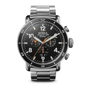 Runwell 48mm Black Blizzard Watch